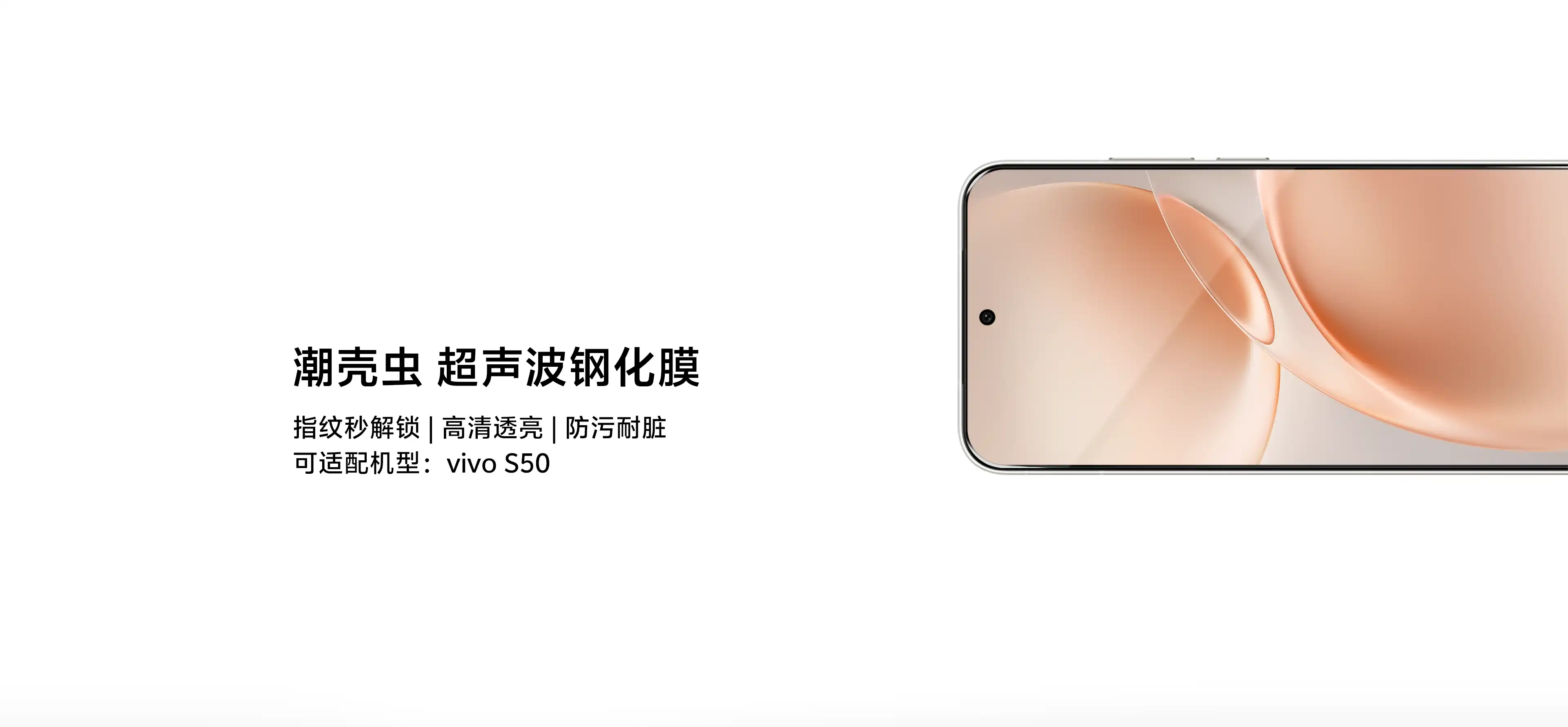 图片[1]-潮壳虫 vivo S50 超声波钢化膜-西风网络安全